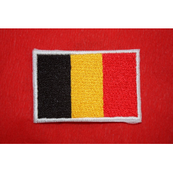 Ecusson drapeau "Belgique"