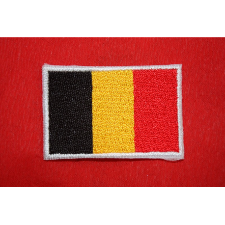 Ecusson drapeau "Belgique"