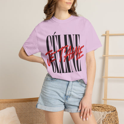 T-shirt - Céline Je T'aime