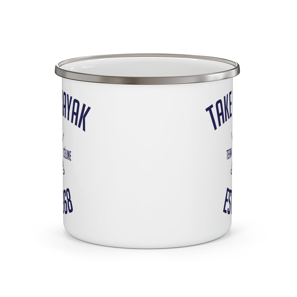 Tasse en métal - Take a Kayak
