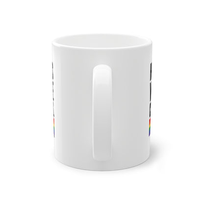 Home Is Where Celine Is Mug – Pride Rainbow Ceramic Coffee Cup