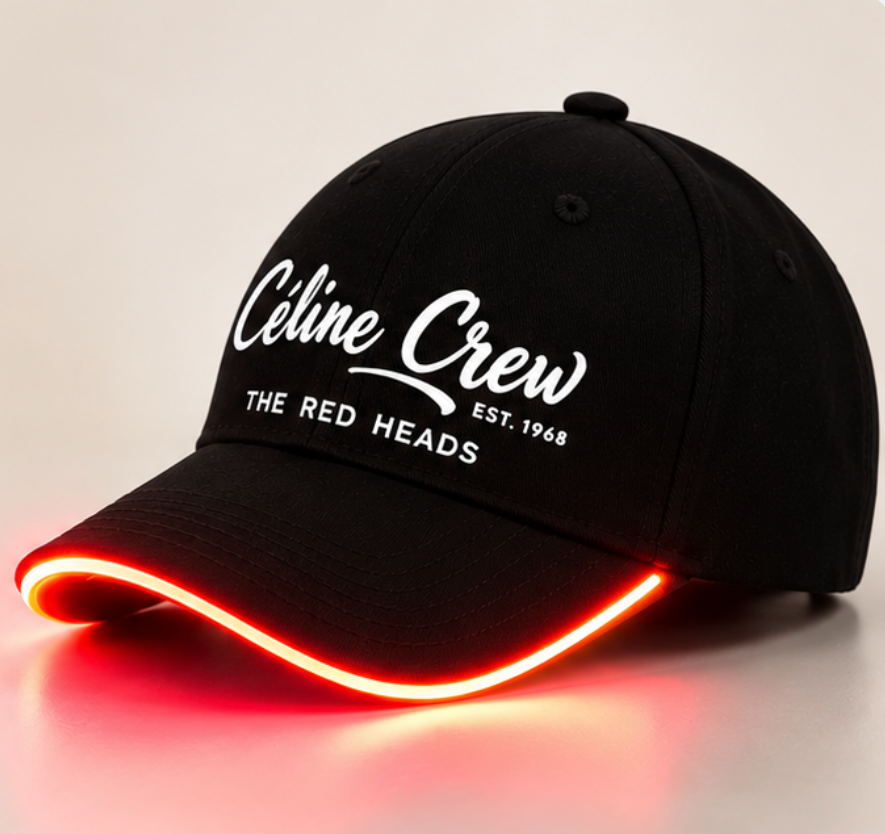 Casquette Lumineuse – Céline Crew